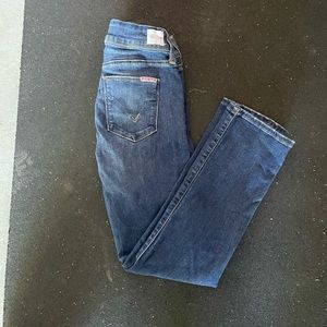 Hudson crop skinny straight size 24
